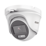 [ColorVu] Eyeball TURBOHD 2 Megapíxel (1080p) / Lente 2.8 mm / Microfono Integrado / Imagen a Color 24/7 / METAL / Luz Blanca 20 mts / Exterior IP66 / TVI-AHD-CVI-CVBS / dWDR  / En Stock- 500+
