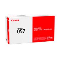 TONER CANON 057 NEGRO, RENDIMIENTO 3,100 PAGINAS, COMPATIBLE: LBP226DW, MF445DW / EXISTENCIA 3