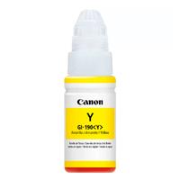 BOTELLA DE TINTA CANON GI-190 AMARILLO,RENDIMIENTO 7,000 PAGINAS,COMPATIBLE G1100,G2100,G3100,G4100  / EXISTENCIA 3