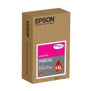Cartucho de Tinta 748XXL Magenta Compatible con WF-6590 Epson  / Precio $1830