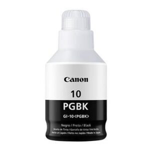 Tanque de tinta  CANON GI-10 BK - 7, 700 paginas  / Precio $381