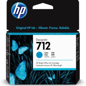 Tinta HP 712 - 3ED67A, Cian 29ml  / Precio $882