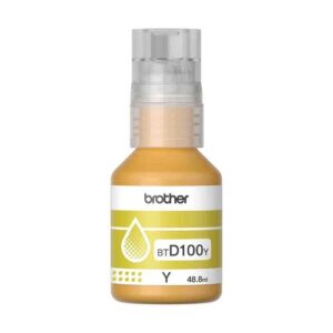 Tinta BTD100Y Amarillo Brother Compatible con DCP-T230 / T530 / T730  / Precio $199