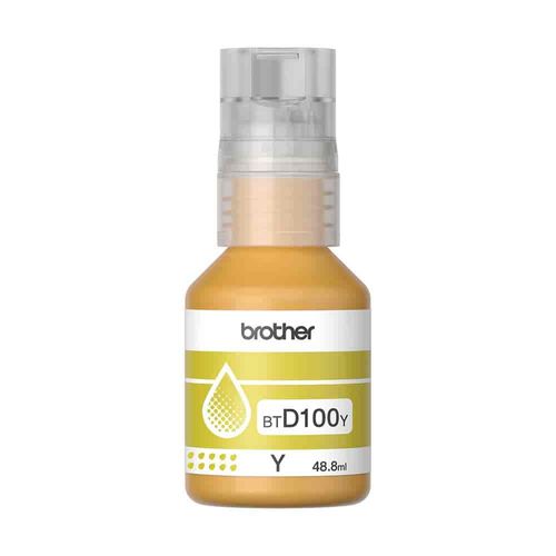 Tinta BTD100Y Amarillo Brother Compatible con DCP-T230 / T530 / T730 / Precio $199
