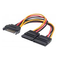 CABLE ALIMENTACION MANHATTAN,354554,CORRIENTE INT. HDD SATA 1M - 2H  / EXISTENCIA 4