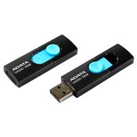 MEMORIA ADATA 32GB USB 2.0 UV220 RETRACTIL NEGRO-AZUL (AUV220-32G-RBKBL)  / EXISTENCIA 22