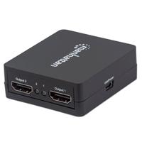 VIDEO SPLITTER,MANHATTAN,207652, HDMI 1080P, 1 IN2 OUT, ALIMENTADO POR USB / EXISTENCIA 6
