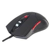 MOUSE OPTICO GAMING,MANHATTAN,176071, USB 6 BOTONES NEGRO C/LUZ  / EXISTENCIA 2