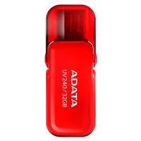MEMORIA ADATA 32GB USB 2.0 UV240 ROJO (AUV240-32G-RRD)  / EXISTENCIA 17