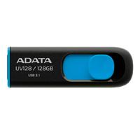 MEMORIA ADATA 128GB USB 3.2 UV128 RETRACTIL NEGRO-AZUL (AUV128-128G-RBE)  / EXISTENCIA 1