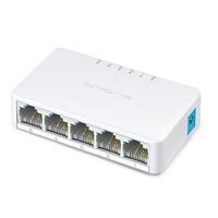 SWITCH  TP LINK MERCUSYS MS105  5 PUERTOS RJ45 10/100 MBPS  NO ADMINISTRABLE  / EXISTENCIA 2