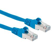 CABLE PATCH,INTELLINET,741484, CAT 6A, 2.1M( 7.0F) S/FTP AZUL / EXISTENCIA 4