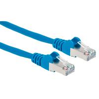 CABLE PATCH,INTELLINET,741477, CAT 6A, 0.9M( 3.0F) S/FTP AZUL / EXISTENCIA 13