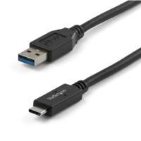 CABLE USB TIPO-C DE 1M - USB 3.1 10GBPS TIPO A A USB-C - CERTIFICACION USB-IF - CARGA DE PERIFERICOS - STARTECH.COM MOD. USB31AC1M  / EXISTENCIA 1