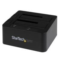 BASE DOCKING STATION USB 3.0 CON UASP DE 2 BAHIAS PARA DISCO DURO O SSD SATA III DE 2.5 O 3.5 PULGADAS - INTERCAMBIO EN CALIENTE - STARTECH.COM MOD. SDOCK2U33 / EXISTENCIA 1