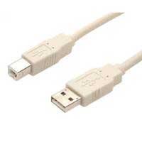 CABLE DE 1.8M USB 2.0 BEIGE - USB TIPO-A MACHO A USB-B MACHO PARA IMPRESORA - STARTECH.COM MOD. USBFAB6 / EXISTENCIA 12