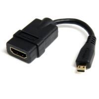 CABLE ADAPTADOR DE 12CM HDMI DE ALTA VELOCIDAD A MICRO HDMI - H A M - STARTECH.COM MOD. HDADFM5IN / EXISTENCIA 12