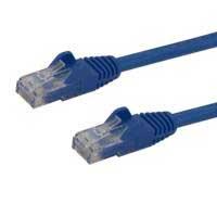 CABLE DE 50CM DE RED ETHERNET SNAGLESS SIN ENGANCHES CAT 6 CAT6 GIGABIT - AZUL - STARTECH.COM MOD. N6PATC50CMBL / EXISTENCIA 2