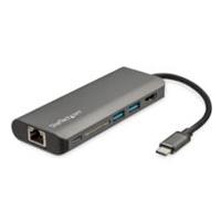 DOCKING STATION USB-C CON HDMI - 4K - MAC / WINDOWS - LECTOR DE TARJETAS SD - HUB USB C A USB 3.0 - 2X USB-A 1X USB-C PD 3.0 - STARTECH.COM MOD. DKT30CSDHPD3  / EXISTENCIA 19