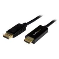CABLE ADAPTADOR DE 1M DISPLAYPORT A HDMI - COLOR NEGRO - ULTRA HD 4K - STARTECH.COM MOD. DP2HDMM1MB  / EXISTENCIA 8