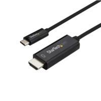 CABLE ADAPTADOR DE 1M USB-C A HDMI 4K 60HZ - NEGRO - CABLE USB TIPO C A HDMI - CABLE CONVERTIDOR DE VIDEO USBC - STARTECH.COM MOD. CDP2HD1MBNL  / EXISTENCIA 1