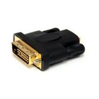 ADAPTADOR DE VIDEO HDMI A DVI - DVI-D MACHO - HDMI HEMBRA - CONVERTIDOR DE VIDEO - NEGRO - STARTECH.COM MOD. HDMIDVIFM  / EXISTENCIA 20