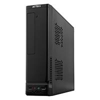 GABINETE ACTECK ATOM GS240 / MICRO TORRE SLIM / MICRO ATX, MINI ITX / FUENTE DE PODER SFX 450W / LECTOR DE TARJETAS / METAL / NEGRO / AC-929042 / EXISTENCIA 14