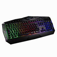TECLADO MEMBRANA OCELOT GAMING OGEK03 / RETROILUMINADO / 105 TECLAS / ANTHIGOSTING / USB / COLOR NEGRO / EXISTENCIA 1