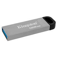 MEMORIA FLASH USB KINGSTON DATA TRAVELER KYSON 128GB GEN 1 3.2 TIPO A METAL (DTKN/128GB)  / EXISTENCIA 2300
