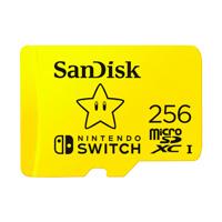 MEMORIA SANDISK MICRO SDXC 256GB NINTENDO SWITCH 100MB/S 4K U3 V30 SDSQXAO-256G-GNCZN  / EXISTENCIA 4