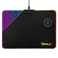 OCELOT MOUSE PAD RIGIDO TIPO RGB, CARGA INALAMBRICA PARA SMARTPHONES, CONEXIN MEDIANTE USB PLUG AND PLAY / EXISTENCIA 229