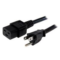 CABLE DE CORRIENTE DE 1.8M DE ALIMENTACION - SERVICIO PESADO - 14AWG - NEMA 5-15P A C19 - 15A 125V - STARTECH.COM MOD. PXT515C19146 / EXISTENCIA 2