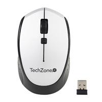 MOUSE TECHZONE TZ19MOU01-INAPL OPTICO NANO USB BOTONES PLATA  / EXISTENCIA 1