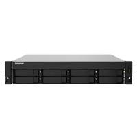 NAS QNAP TS-832PXU-4G/ 8 BAHIAS SATA HDD 3,5/RACK 2U/NUCLEO CUADRUPLE 1.7GHZ/4GB DDR4 UDIMM AMPLIABLE A 16GB/2 PTO 2,5 GBE /2 PTO 10 GBE/ USB 3.2 X4/ HOTSWAP/ NO INCLUYE DISCOS/ HASTA 144TB  / EXISTENCIA 7