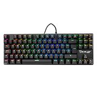 TECLADO MECANICO OCELOT GAMING OK-TKL2 / SWITCH ROJO / FULL RGB / 88 TECLAS / ANTHIGOSTING / USB / COLOR NEGRO / EXISTENCIA 70