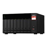 NAS QNAP TS-873A-8G-US /8 BAHIAS SATA DE 3,5 /NCLEO CUADRUPLE 2.2GHZ/ 8GB DDR4 HASTA 64 GB/ LAN 2,5 GBE X2/ USB 3.2 X2/HOT SWAP/ SOPORTA M.2 2280/ NO INCLUYE DISCOS  / EXISTENCIA 1