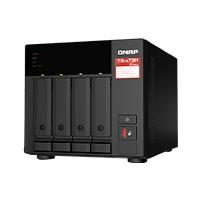 NAS QNAP TS-473A-8G/ 4 BAHIAS NUCLEO CUADRUPLE HASTA 2.7 GHZ AMD RYZEN 8GB DDR4 SO-DIMM/2 PTO 2,5 GBE / 1 PTO 10GBE/ USB 3.2X3/ HOTSWAP/SATA/HASTA 72TB/ NO INCLUYE DISCOS  / EXISTENCIA 5