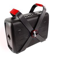 BOCINA INALAMBRICA BLUETOOTH PORTATIL RECARGABLE 12W FUNCION TWS PERFECT CHOICE X-PLOTION - NEGRO  / EXISTENCIA 1