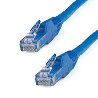 CABLE DE 2.1M DE RED CATEGORIA CAT6 UTP RJ45 GIGABIT ETHERNET ETL PATCH MOLDEADO SNAGLESS - AZUL - STARTECH.COM MOD. N6PATCH7BL / EXISTENCIA 8