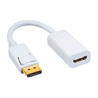 ADAPTADOR BROBOTIX DISPLAYPORT MACHO A HDMI HEMBRA, BLANCO  / EXISTENCIA 3