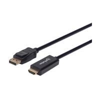 CABLE DISPLAYPORT,MANHATTAN,153195, - HDMI M-M 4K  1.0M  / EXISTENCIA 4