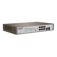 SWITCH TENDA PRO-S8-150W ADMINISTRABLE 8 PUERTOS POE1 FIBRA OPTICA CAPA 3 (L3) ETHERNET 10/100/1000 BASE-T (POE), 1 PUERTO ETHERNET 10/100/1000 BASE-T DATOS 1 PUERTO SFP 1000 BASE-X  / EXISTENCIA 4