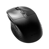MOUSE ACTECK OPTIMIZE ERGO MI680 / INALAMBRICO / DUAL / RECEPTOR USB - BLUETOOTH / LASER / 1600 DPI / NEGRO / AC-934077  / EXISTENCIA 22