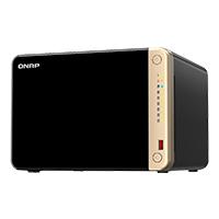 NAS QNAP TS-664-8G / TORRE / 6 BAHIAS / CELERON N5095 NUCLEO CUADRUPLE 2.9 GHZ /8GB RAM DDR4 / LAN 2,5GBE X2 / USB 3.2 X2 / HDMI / HOT SWAP / SOPORTEA M.2 2280 /NO INCLUYE DISCOS  / EXISTENCIA 8