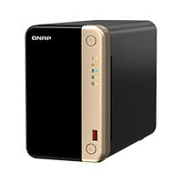NAS QNAP TS-264-8G /2 BAHIAS NUCLEO CUADRUPLE HASTA 2.9 GHZ, 8 GB EN RAM, /2 LAN 2,5 GBE/USB 3.2 X2/SATA/HOT-SWAP/ SIN DISCOS/ HDMI 2.0/ HASTA 40 TB/ CELERON N5095 / EXISTENCIA 10