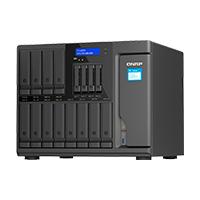 NAS QNAP TS-1655-8G/ 16 BAHIAS /12 SATA DE 3,5 4 SATA DE 2,5/OCHO NUCLEOS 2.8GHZ/8GB DDR4 HASTA 128GB/2 PTO 2,5 GBE/USB 3.2 X4/ HOTSWAP/ NO INCLUYE DISCOS/ ATOM C5125/ TORRE/ HASTA 240 TB  / EXISTENCIA 2