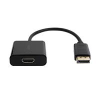 ADAPTADOR ACTECK SHIFT PLUS AH435 / DISPLAYPORT A HDMI / 4K / 20 CM / NEGRO / AC-934763  / EXISTENCIA 119