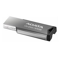 MEMORIA ADATA 64GB USB 2.0 UV250 METALICA (AUV250-64G-RBK)  / EXISTENCIA 5