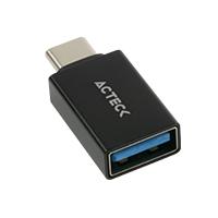 ADAPTADOR ACTECK SHIFT PLUS AU210 / USB A - USB C / GARANTIA 1 AÑO / NEGRO / AC-934817  / EXISTENCIA 184