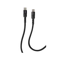 CABLE ACTECK LINX PLUS CC420 / USB C A USB C / 1.8 M / CARGA RAPIDA / NEGRO / AC-934855 / EXISTENCIA 1